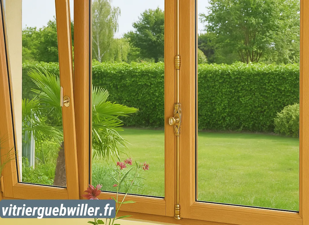 Installation de fenêtre en bois sur mesure Guebwiller