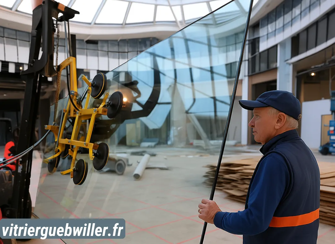 Remplacement de vitrine magasin Guebwiller